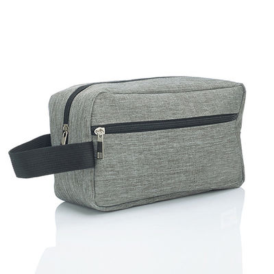 Durable Oxford Toiletry Makeup Bag Heavy Duty Men Dopp Kit With Protable Handle